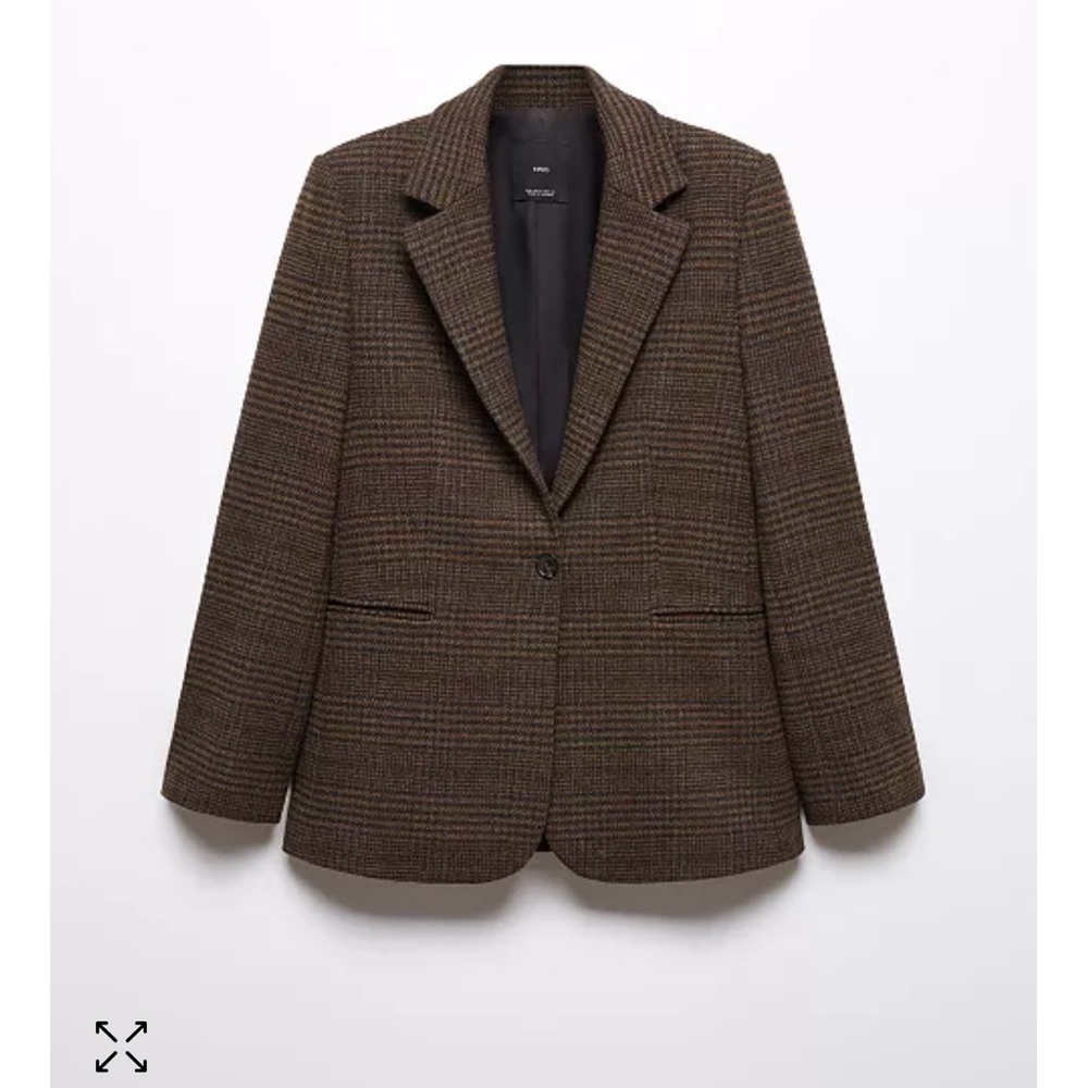Wool blend blazer, new without tags
